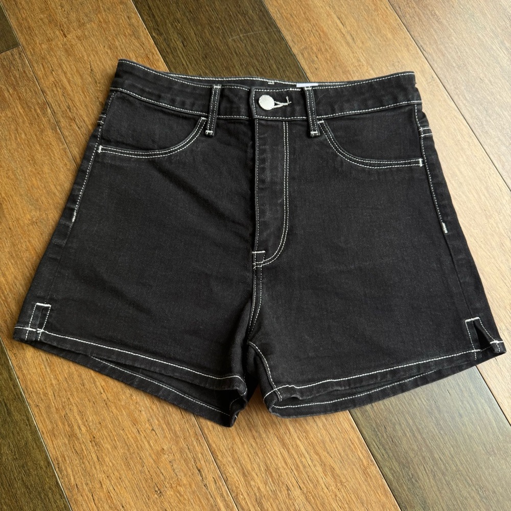 Gothic HighRise Denim Women's Shorts